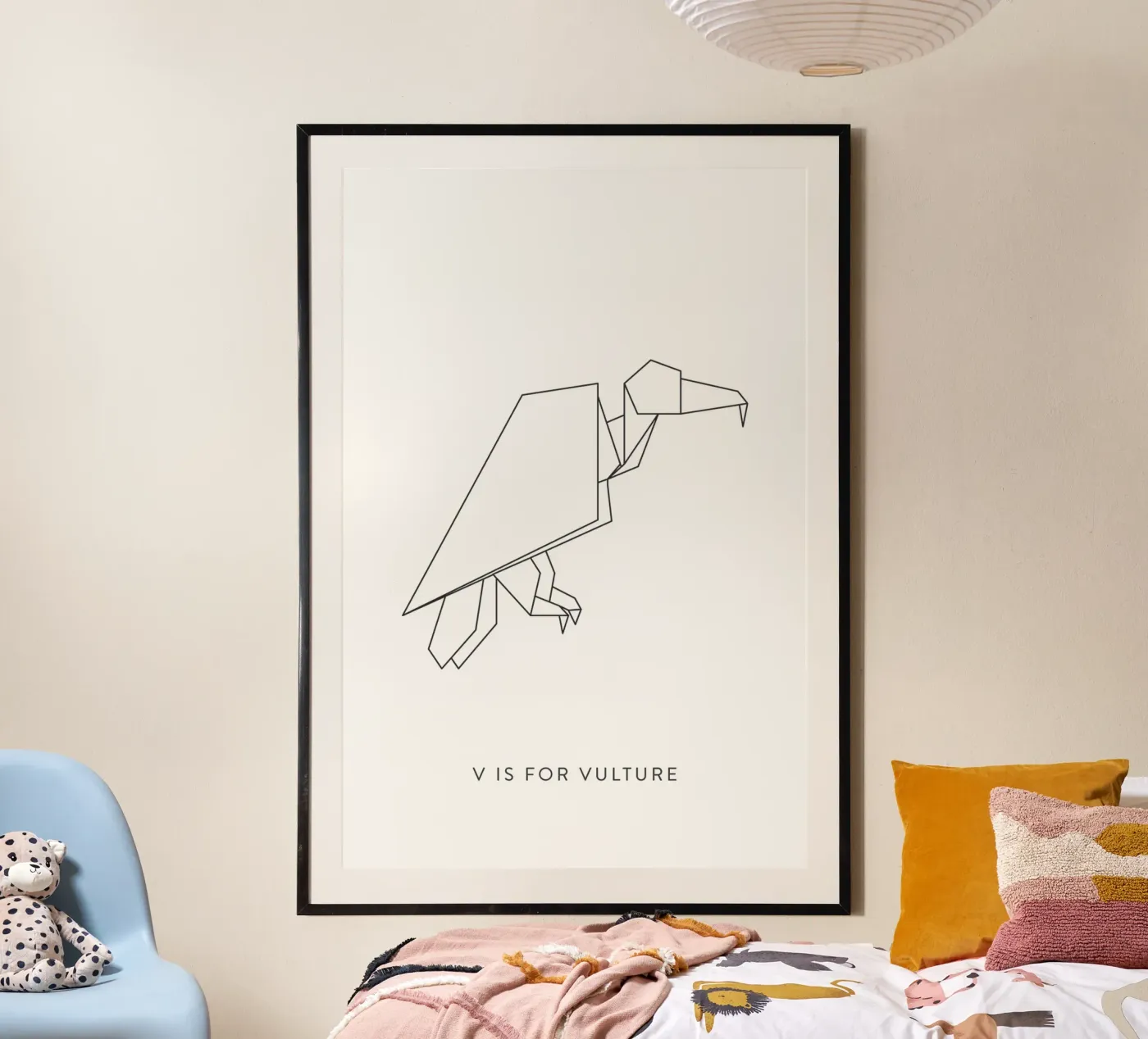 V poster by Julia Marquardt-Lott