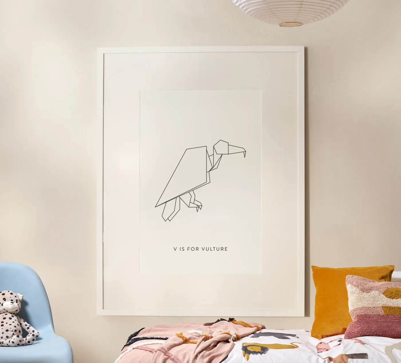 V poster by Julia Marquardt-Lott