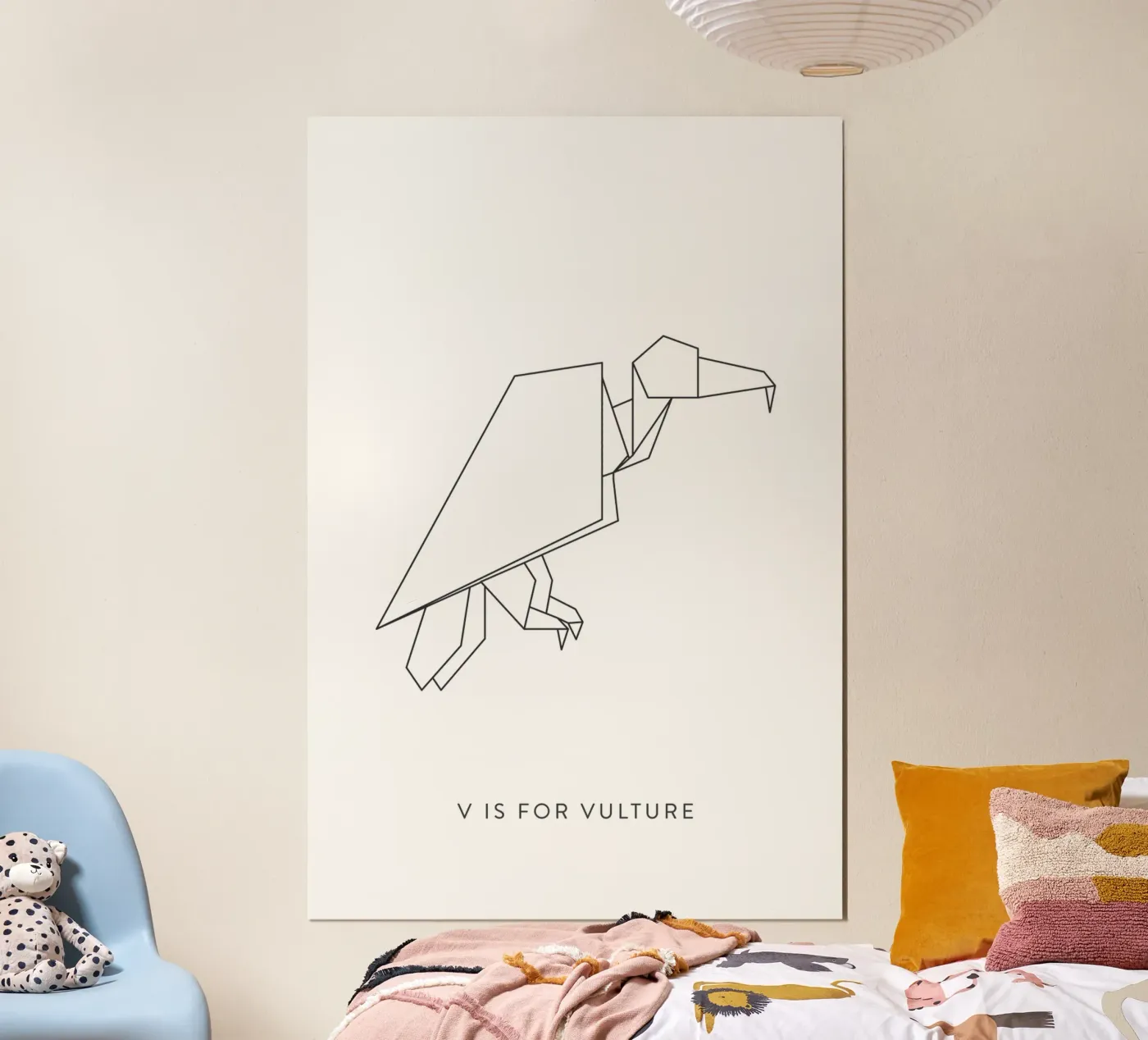 V poster by Julia Marquardt-Lott