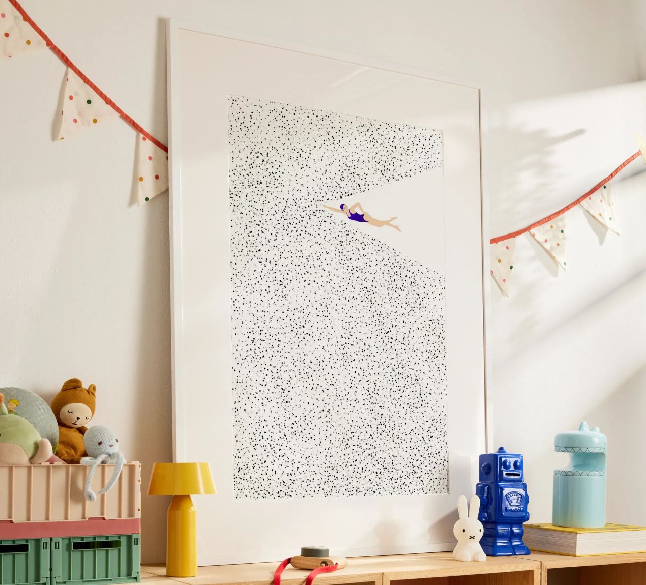 Swimming Poster von NORDLICHT DESIGNS