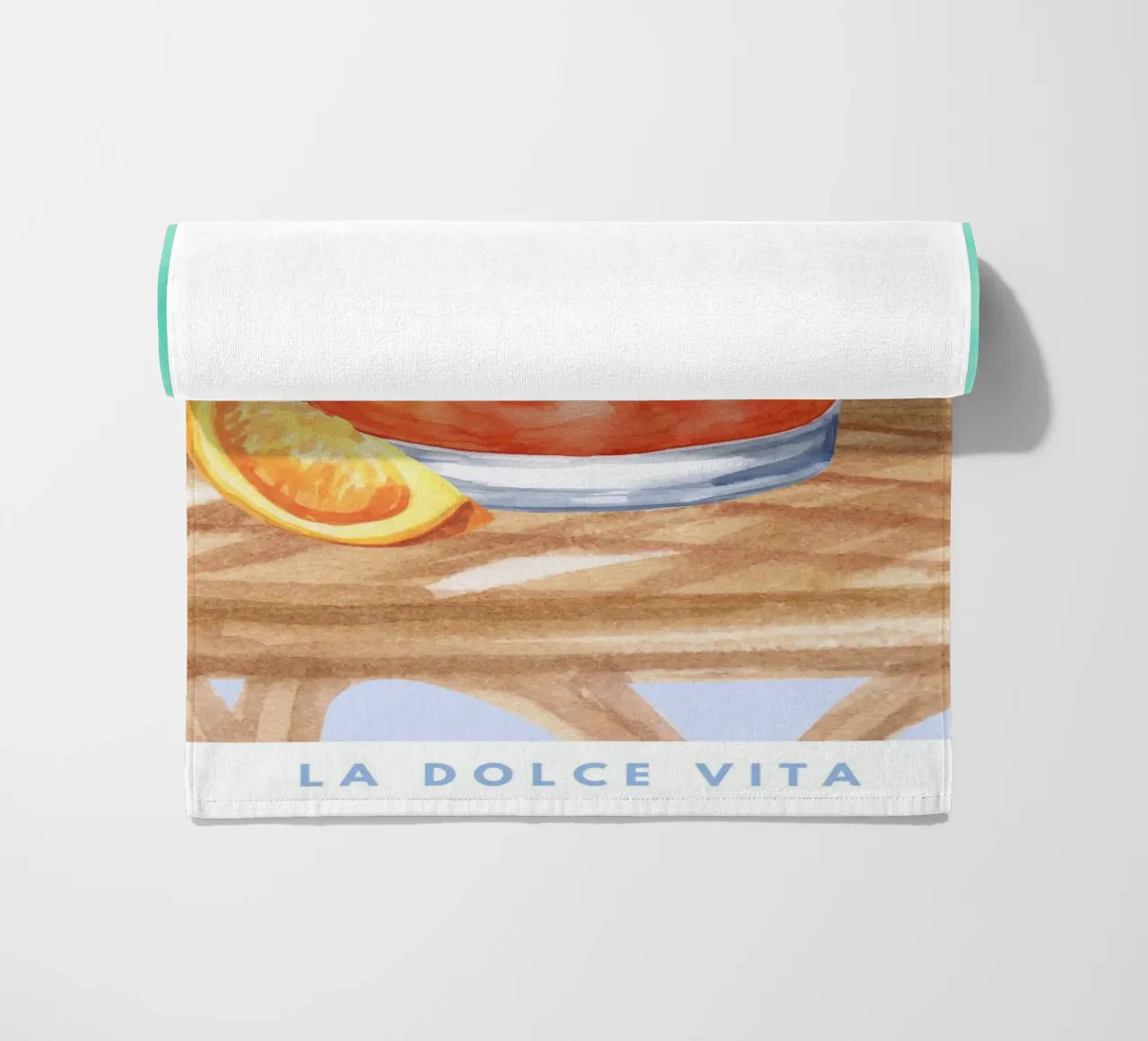 Negron iIllustrazione telo mare da TheCocktailClub