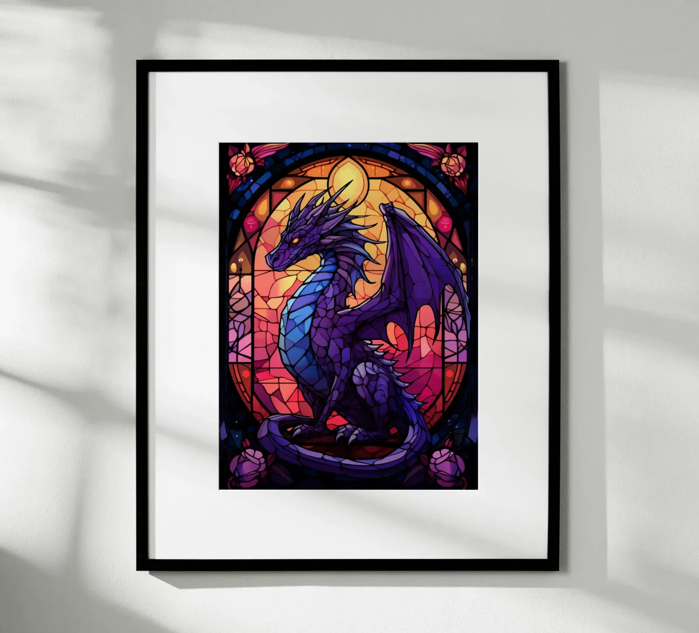 Fantasy dragon poster by 2toastdesign
