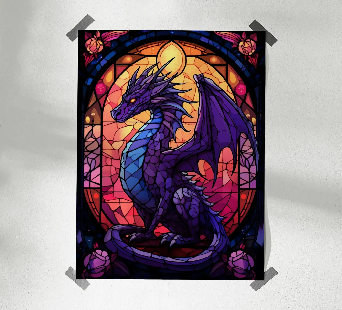 Fantasy dragon Poster von 2toastdesign