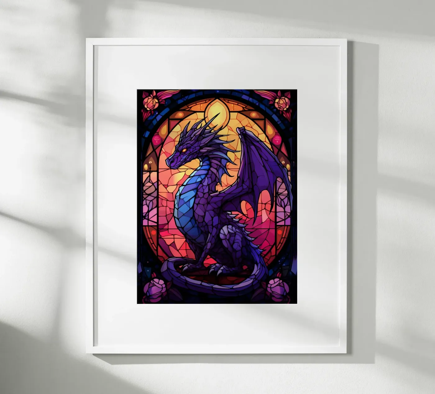 Fantasy dragon poster by 2toastdesign