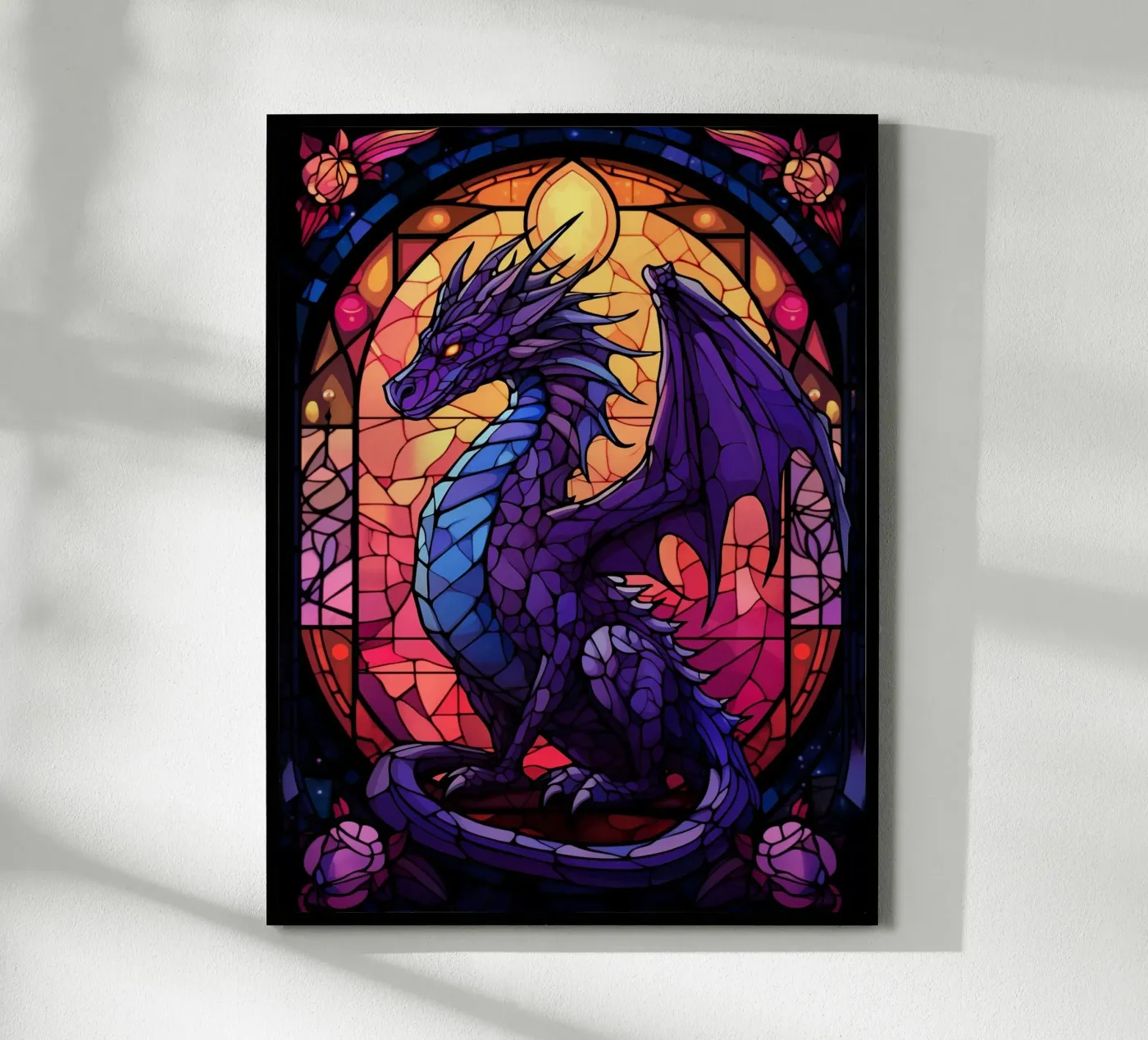 Fantasy dragon poster by 2toastdesign