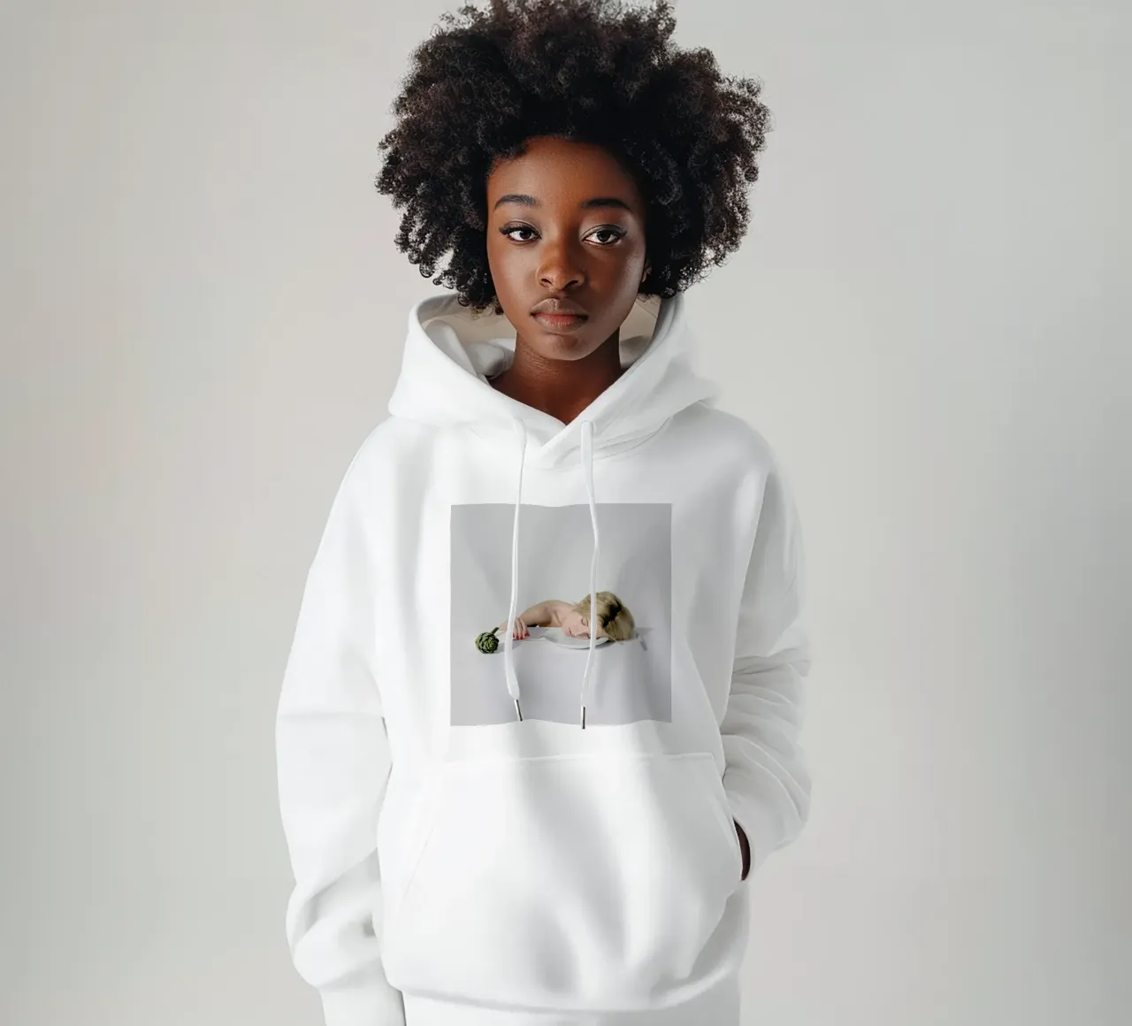 Alexa hoodie by George Griefy