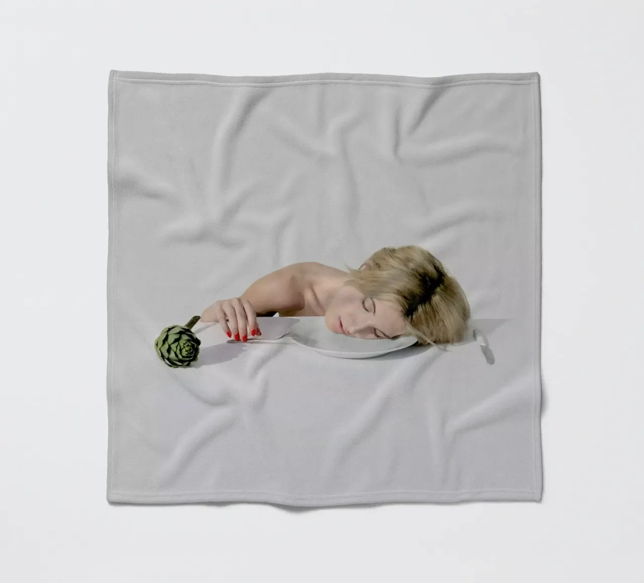 Alexa coperta in pile da George Griefy