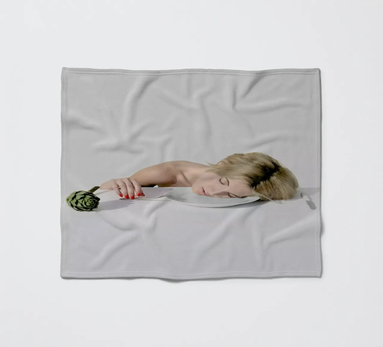 Alexa coperta in pile da George Griefy