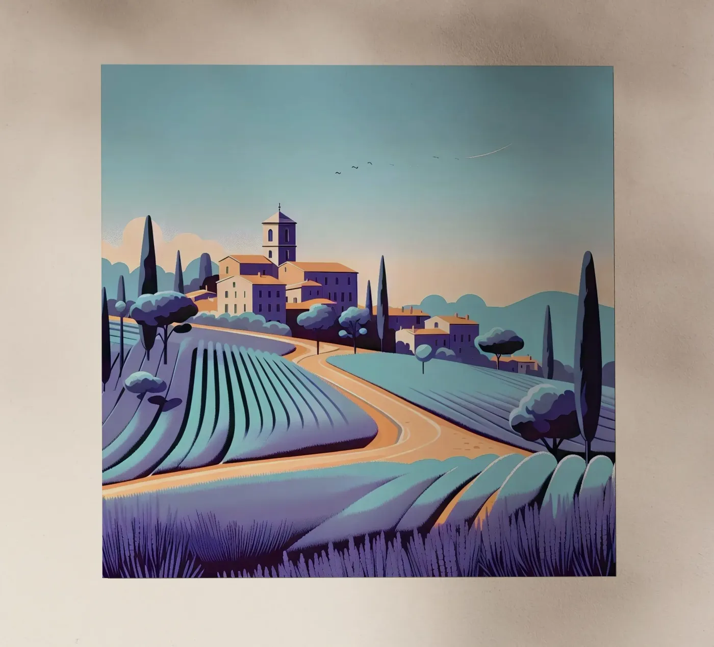 Provenza pellicola backlit da Digital Naive