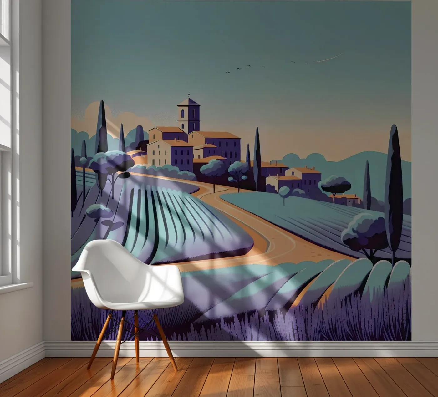 Provence fotobehang van Digital Naive