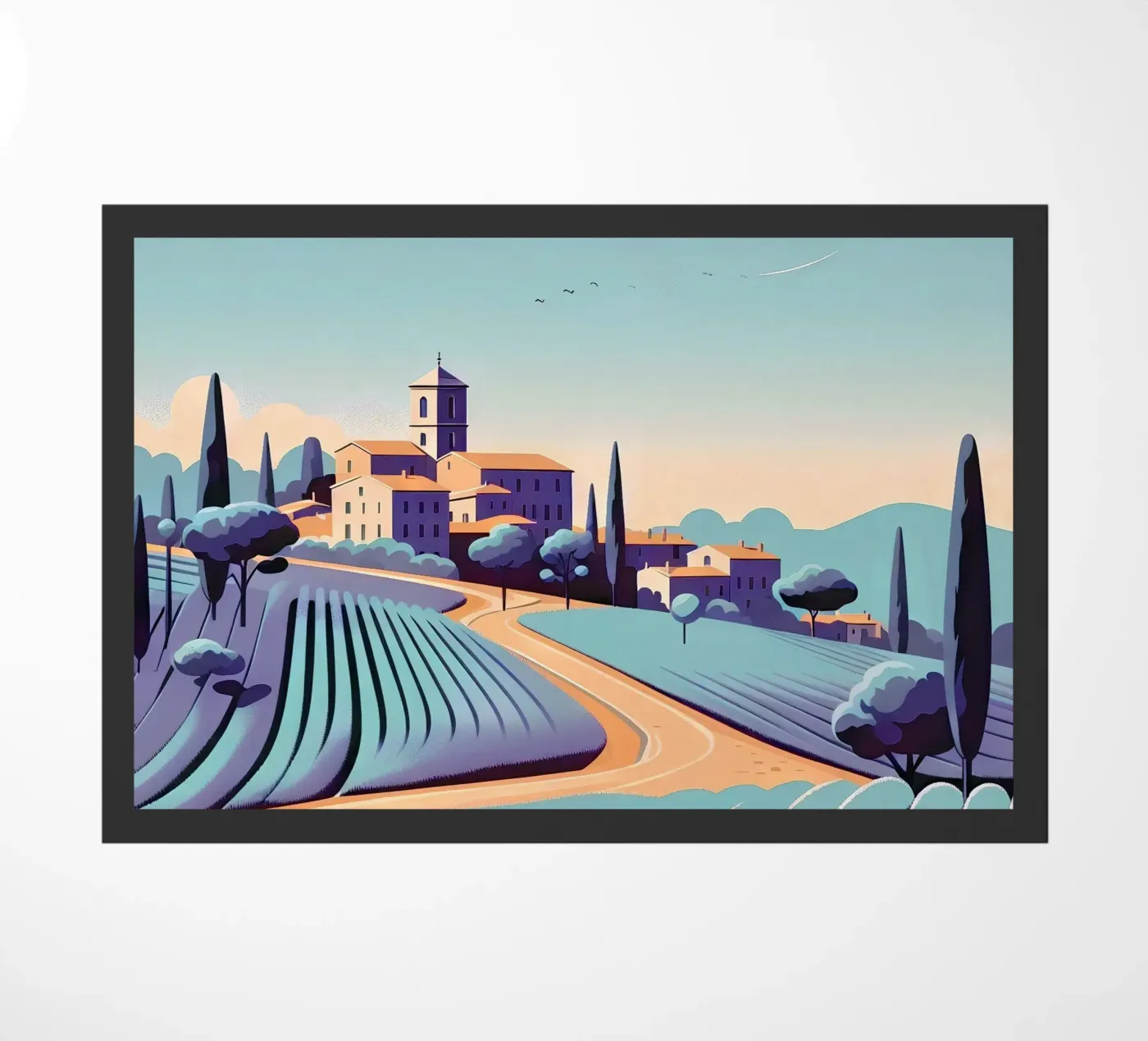 Provence doormat by Digital Naive