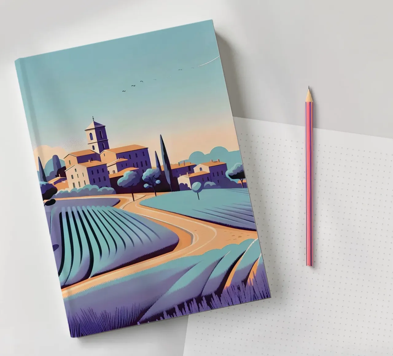 Provence notebook by Digital Naive