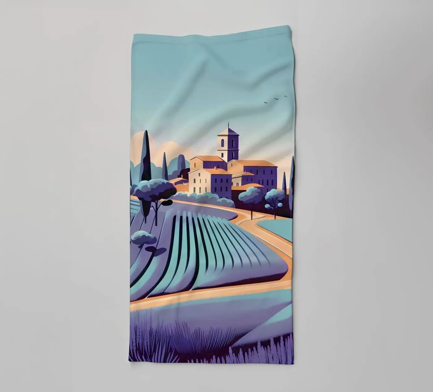 Provence towel by Digital Naive