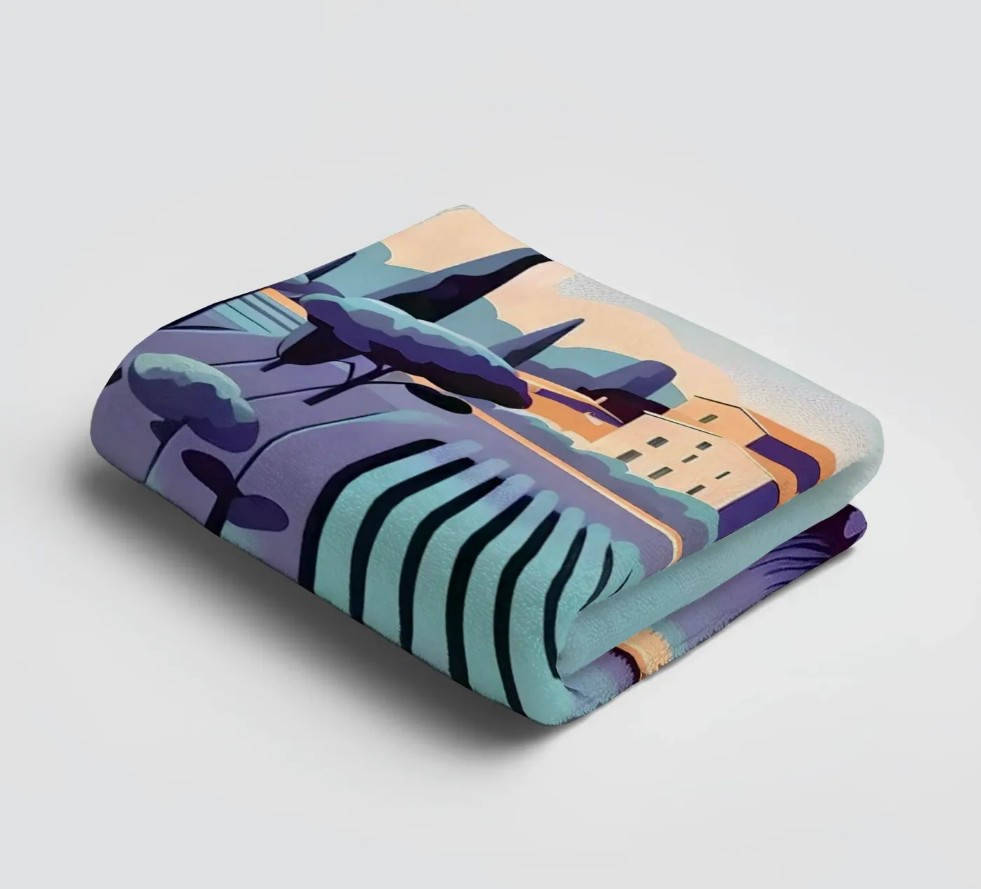 Provence towel by Digital Naive