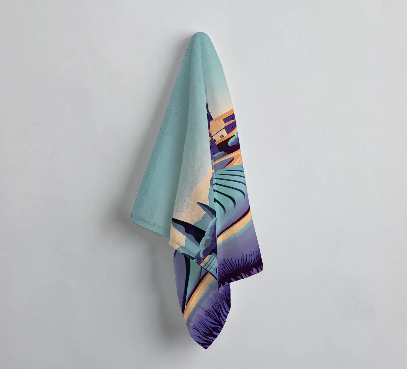 Provence towel by Digital Naive