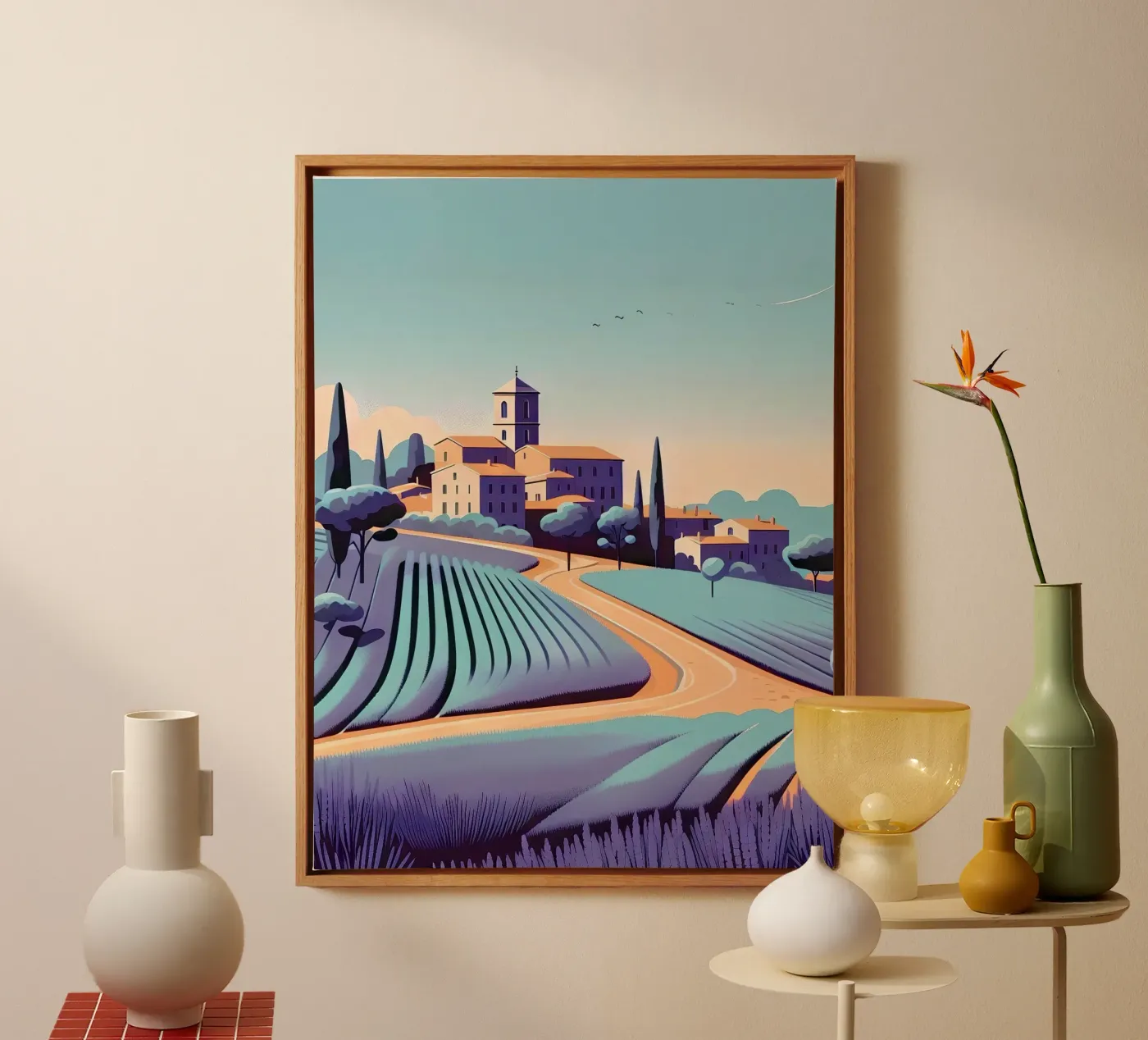 Provence canvas by Digital Naive