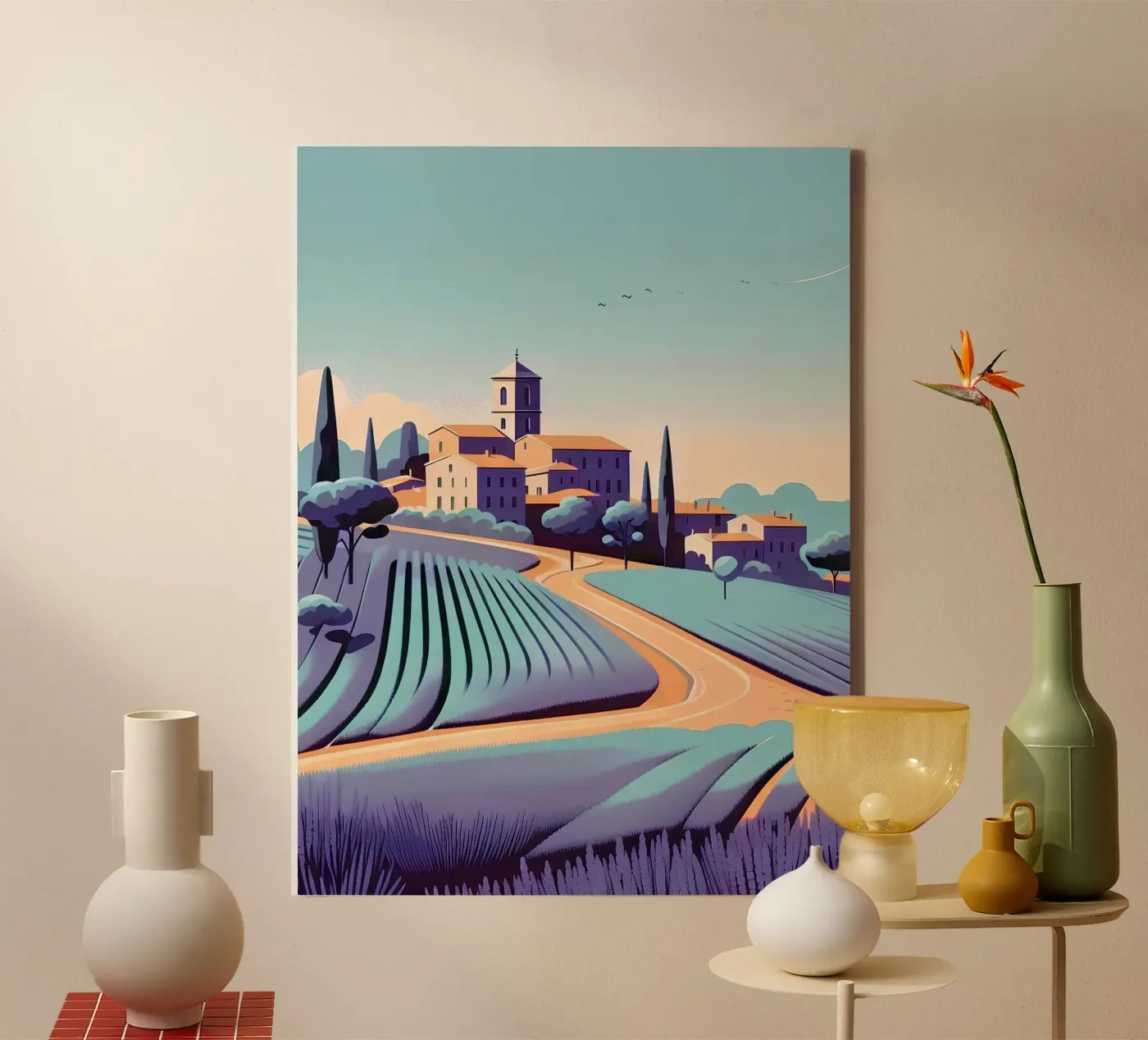 Provence canvas by Digital Naive