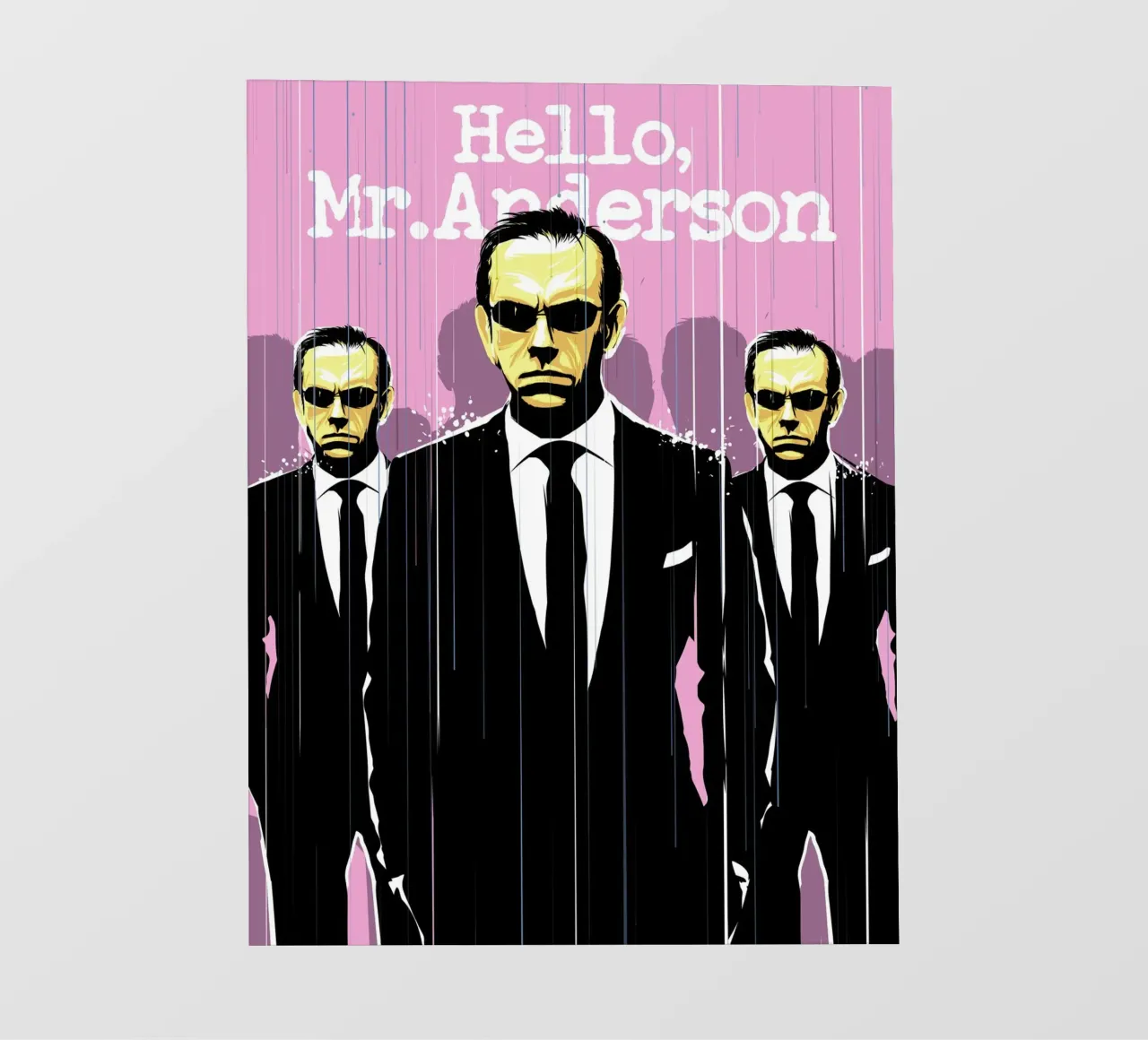 Hello Mr. Anderson pellicola backlit da 2toastdesign