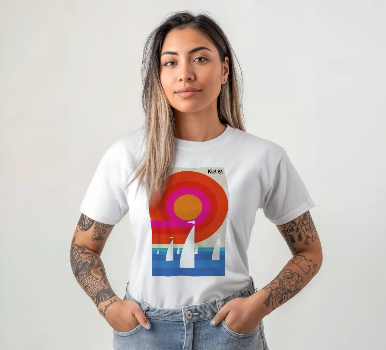 Kiel 81 t-shirt da Bo Lundberg