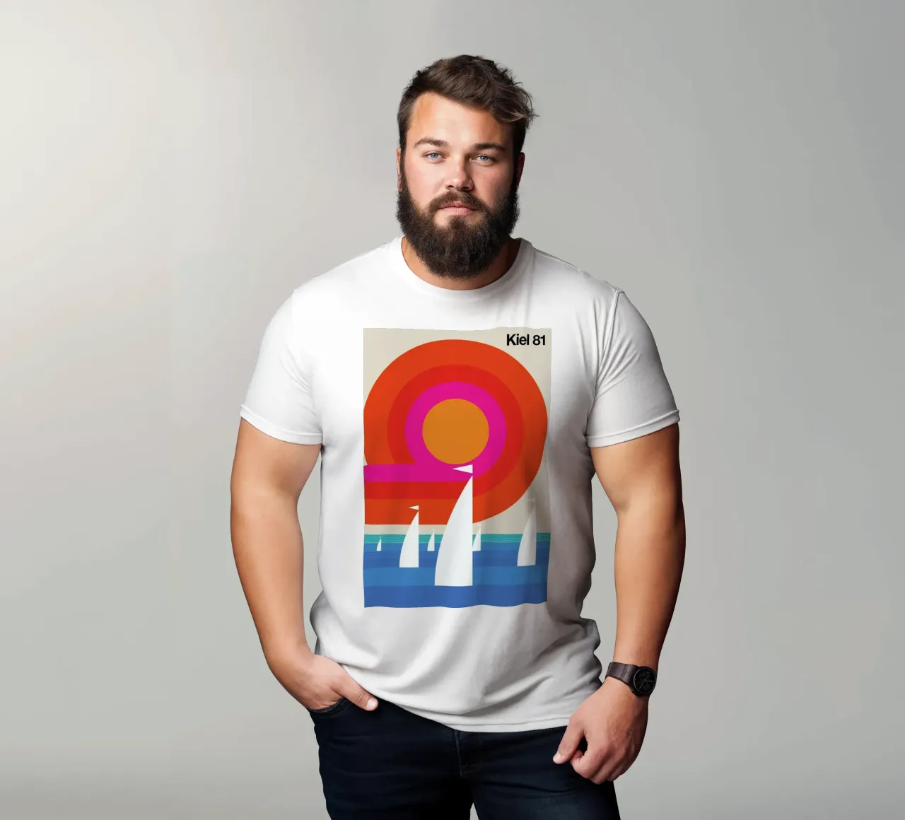 Kiel 81 t-shirt da Bo Lundberg