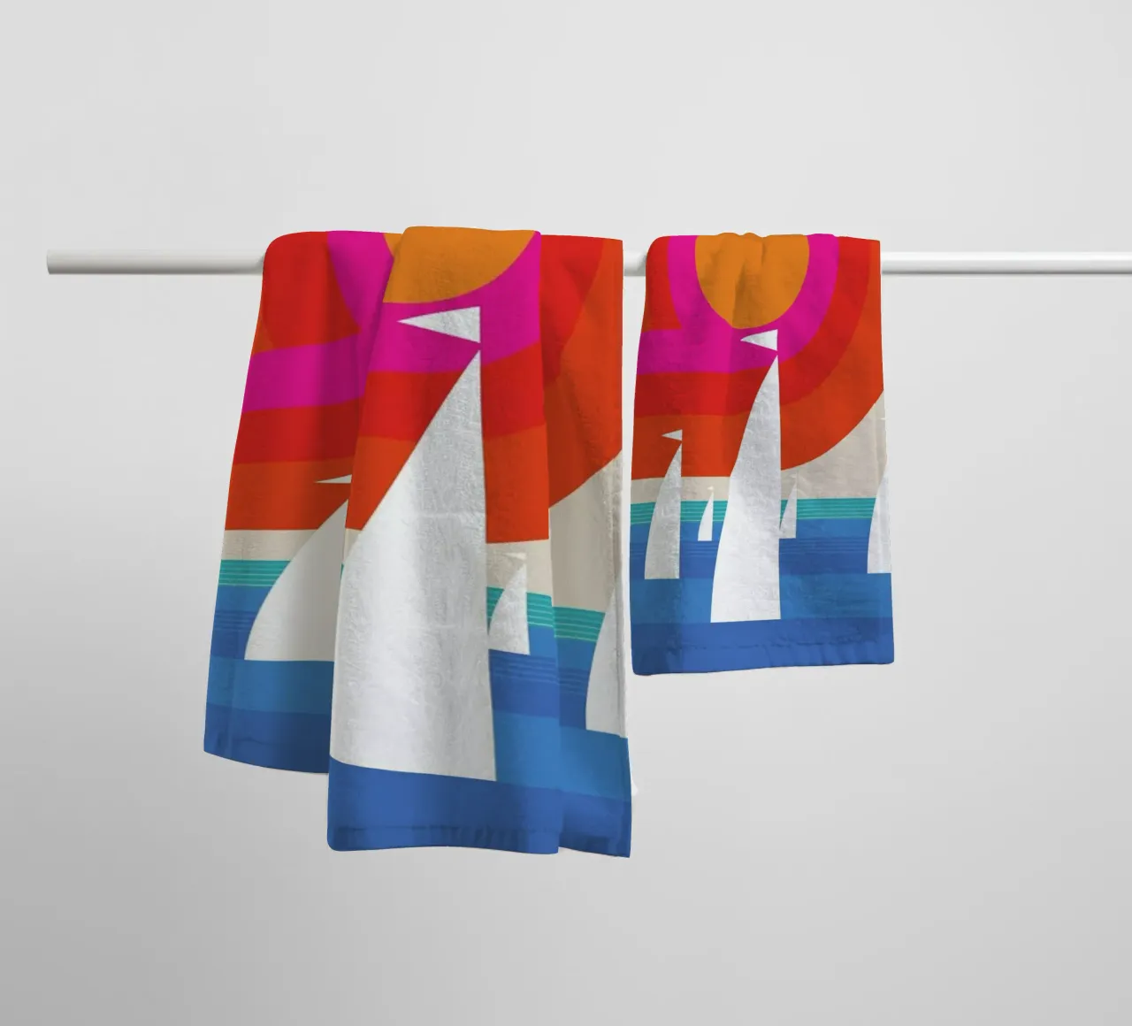 Kiel 81 badhanddoek van Bo Lundberg