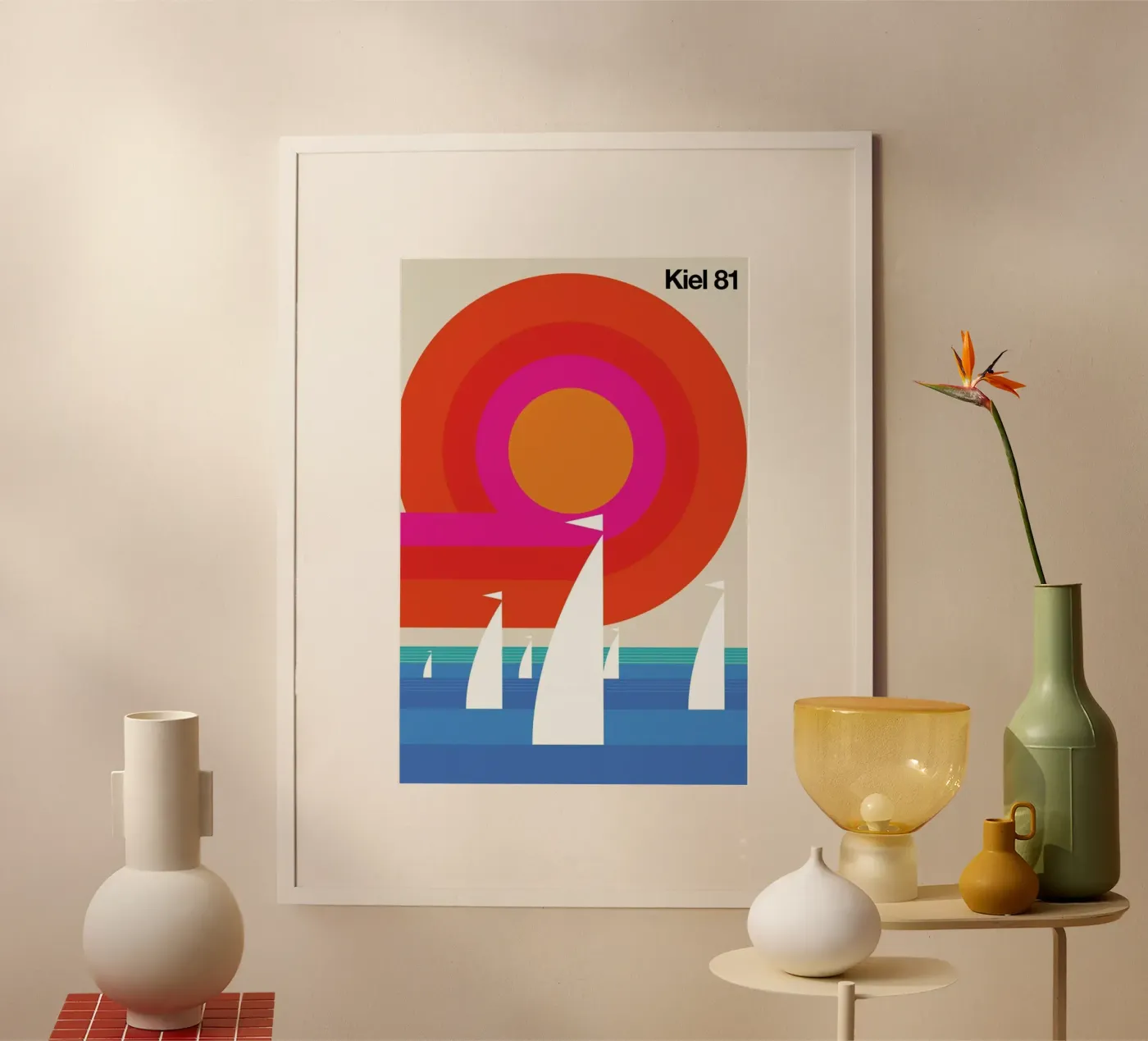 Kiel 81 poster da Bo Lundberg