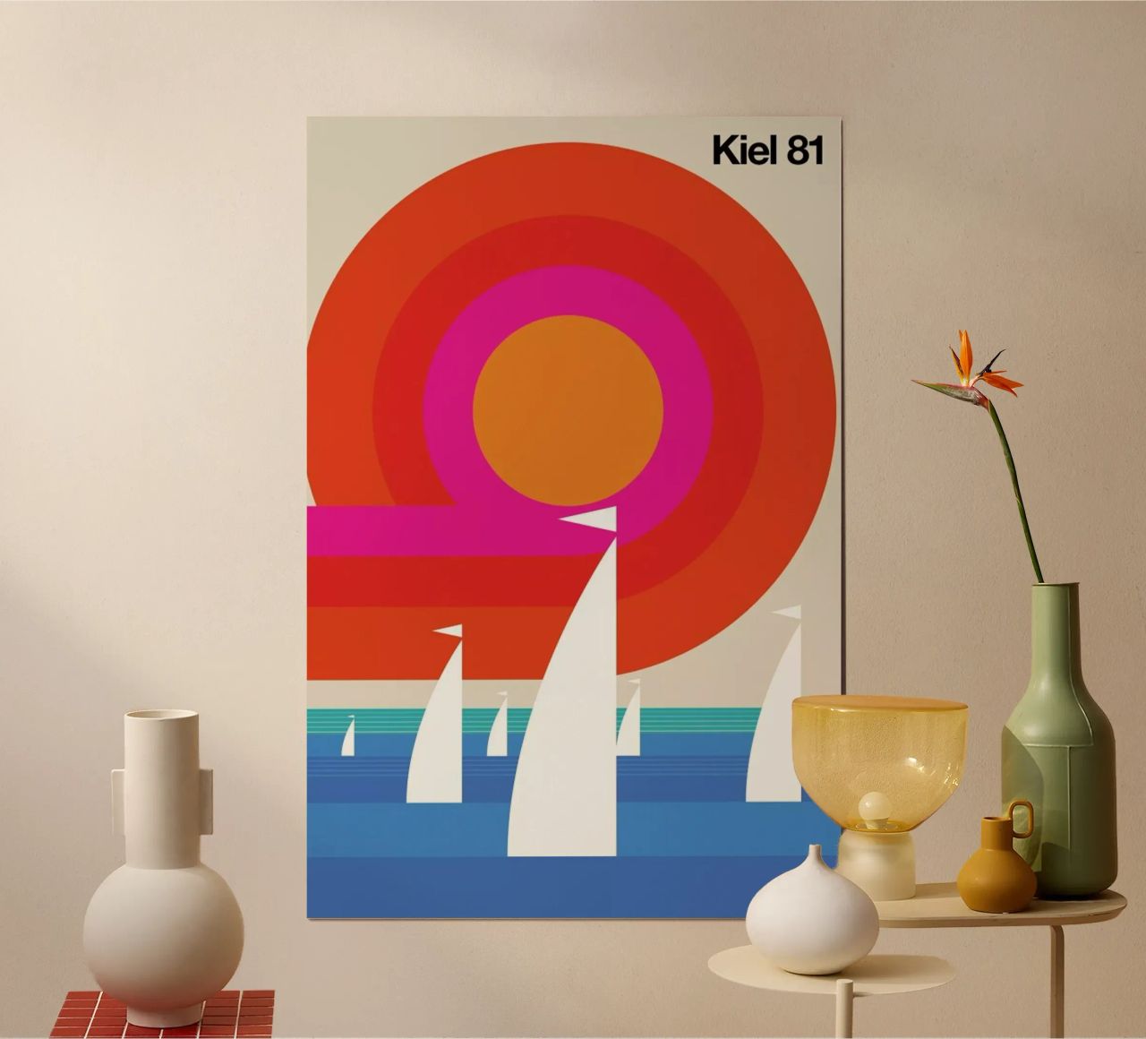 Kiel 81 Poster von Bo Lundberg
