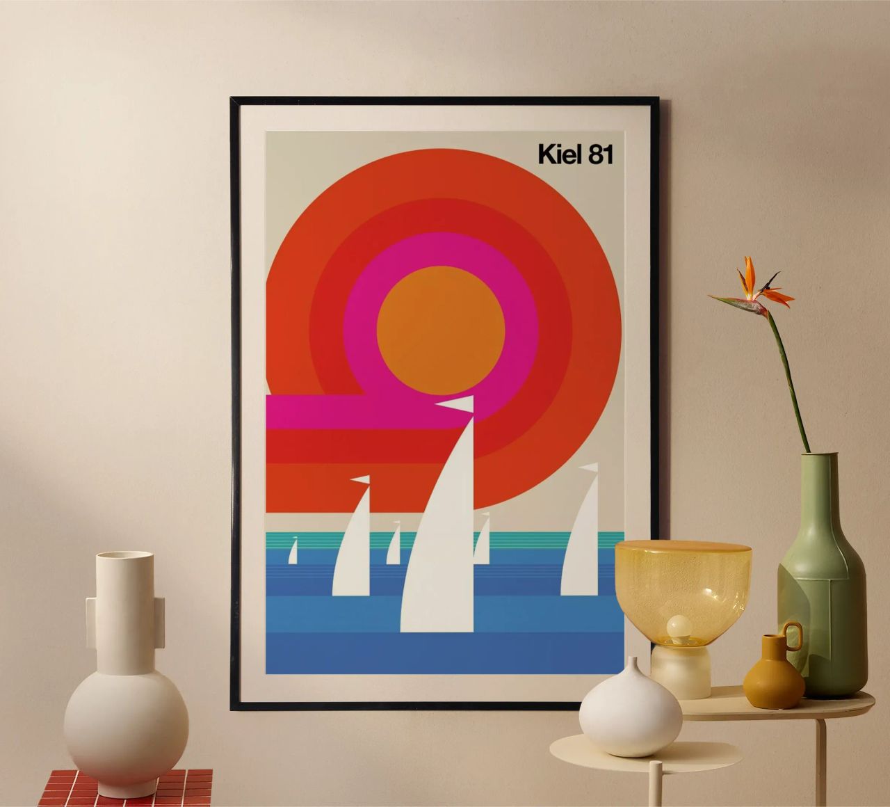 Kiel 81 Poster von Bo Lundberg