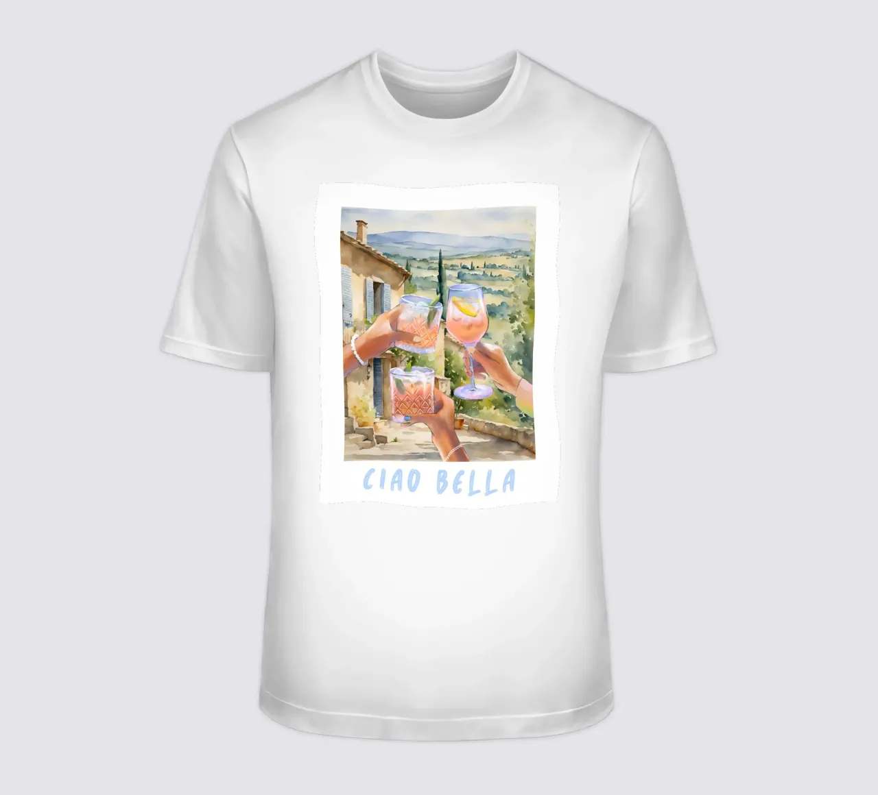 Ciao Bella Print t-shirt da TheCocktailClub