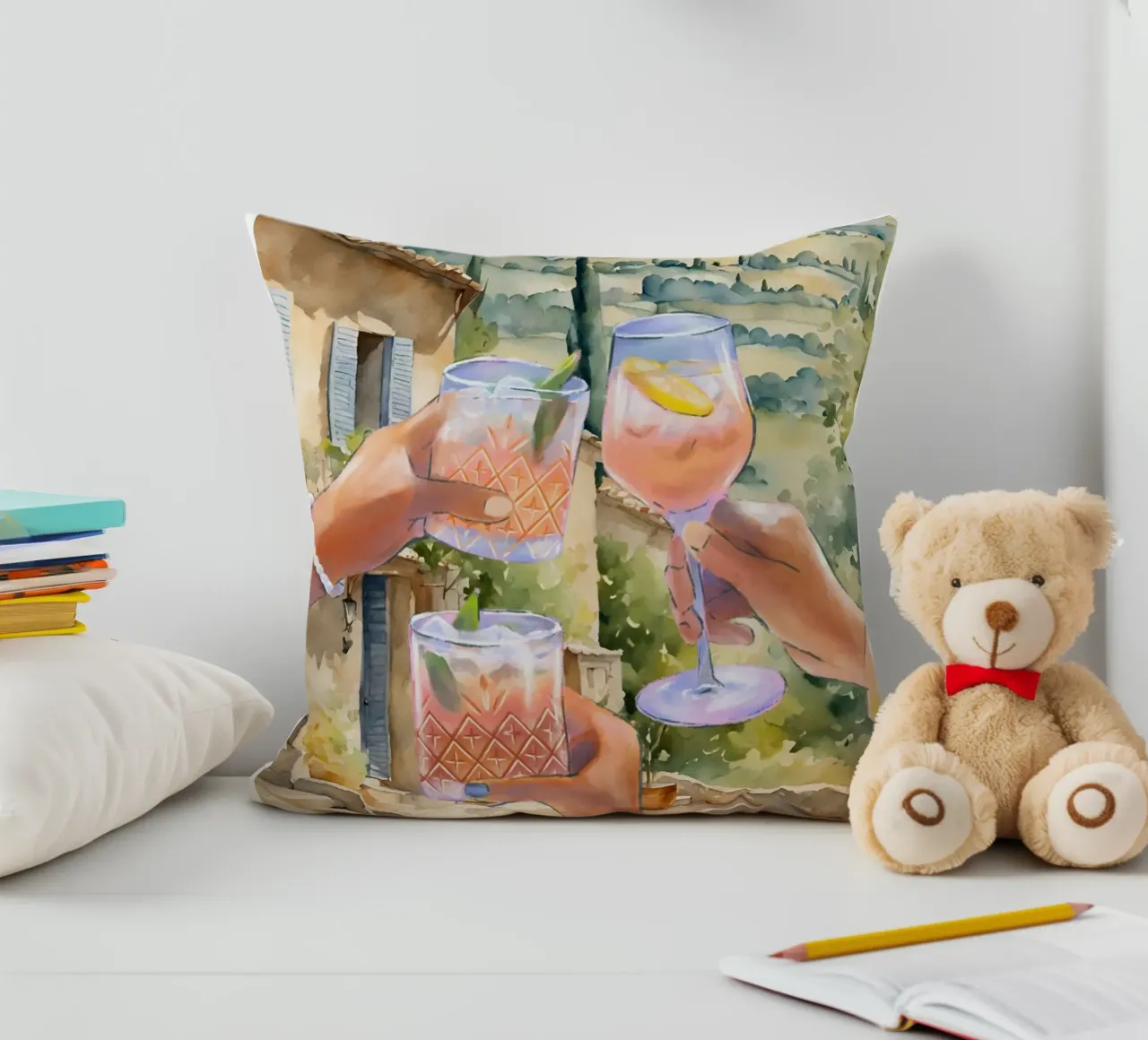 Ciao Bella Print cuscino da TheCocktailClub