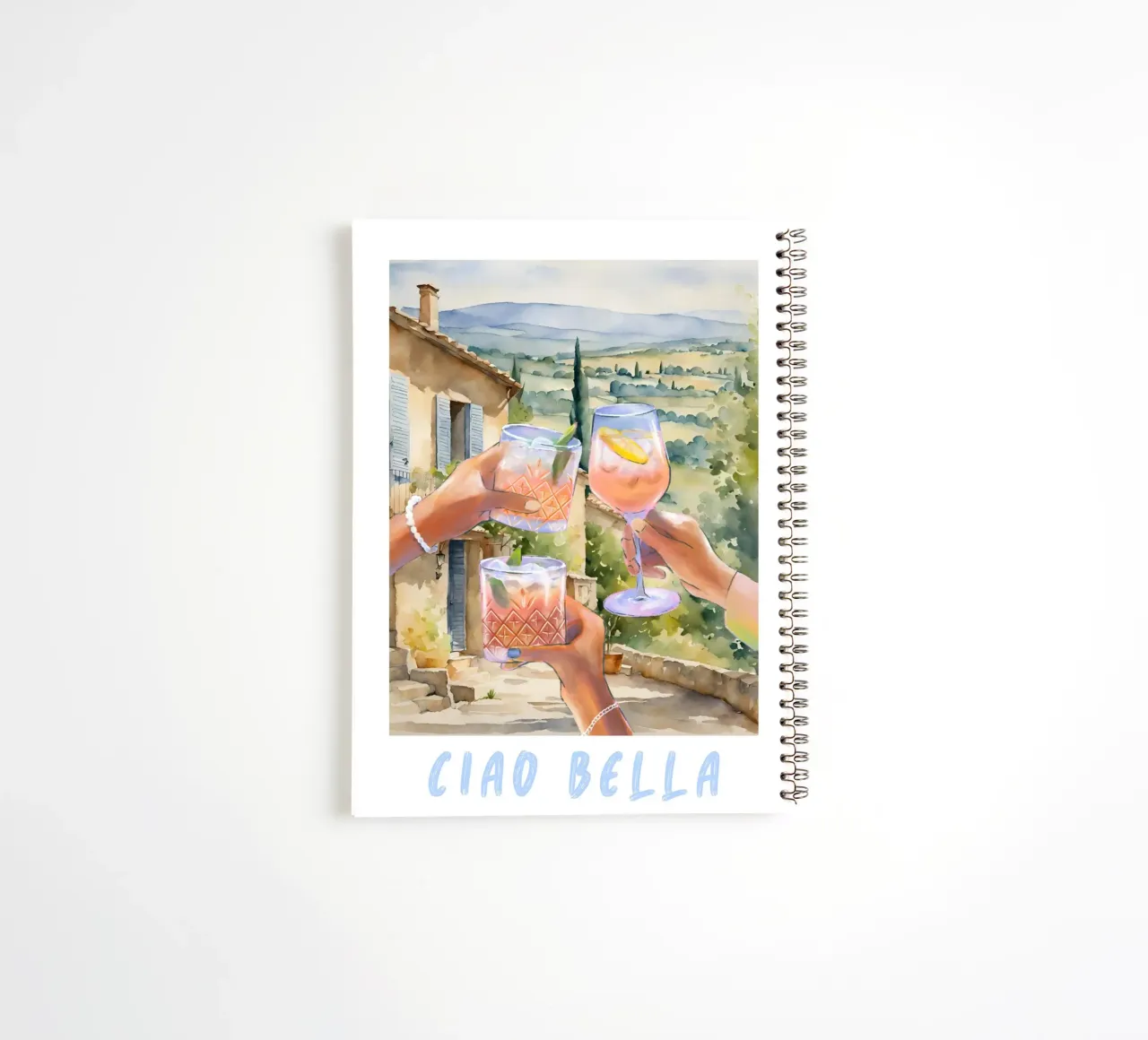 Ciao Bella Print diario ad anelli da TheCocktailClub
