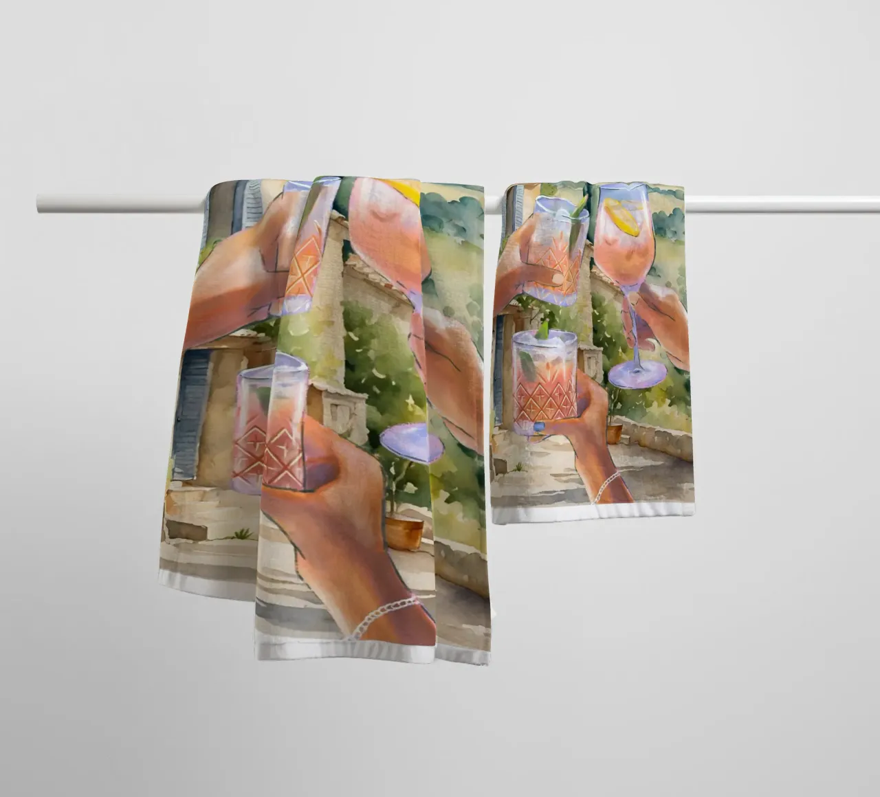 Ciao Bella Print asciugamano da bagno da TheCocktailClub