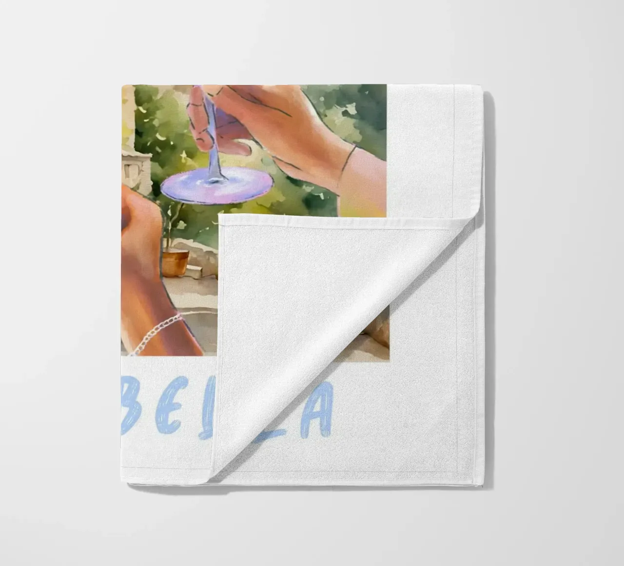 Ciao Bella Print telo mare da TheCocktailClub