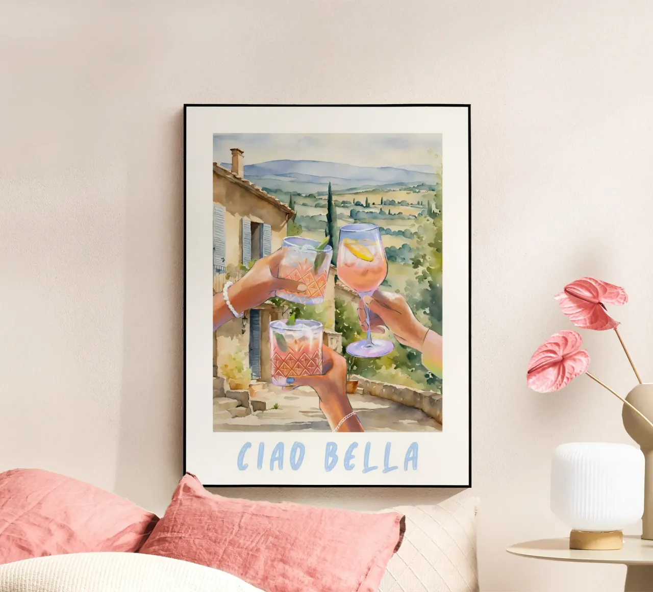 Ciao Bella Print plexiglass da TheCocktailClub