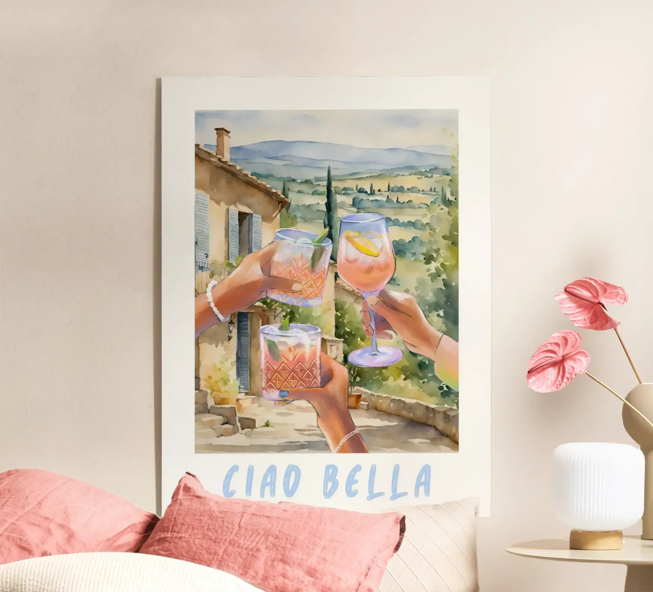 Ciao Bella Print plexiglass da TheCocktailClub