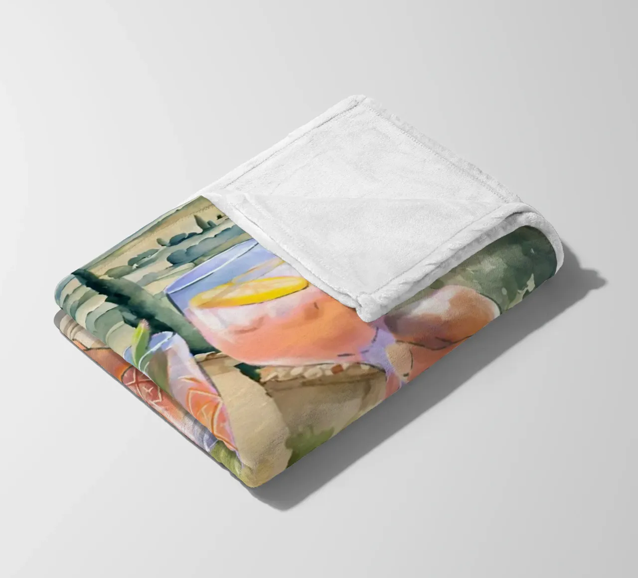 Ciao Bella Print coperta in pile da TheCocktailClub