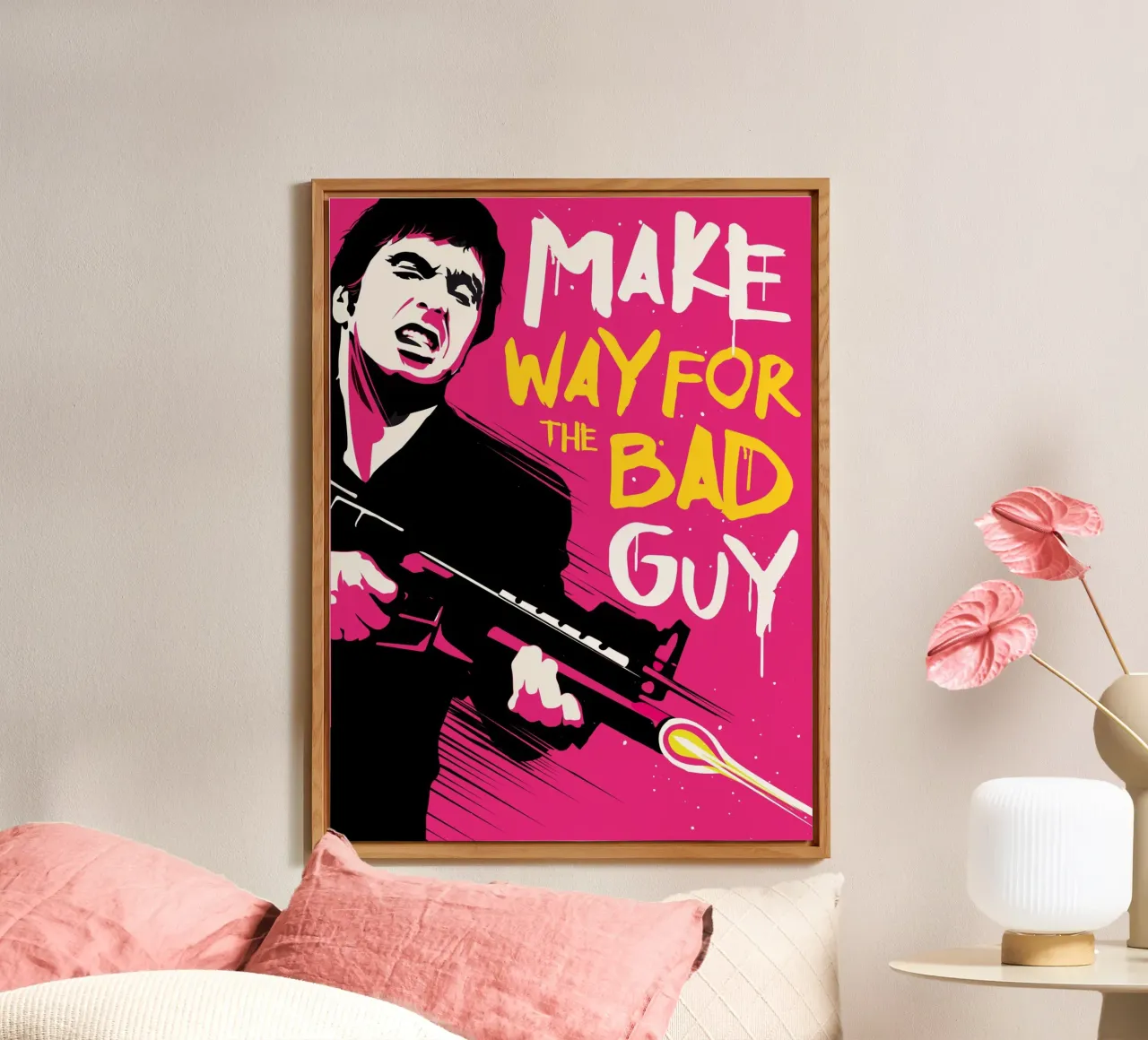 Make way x bad guy alluminio dibond da 2toastdesign