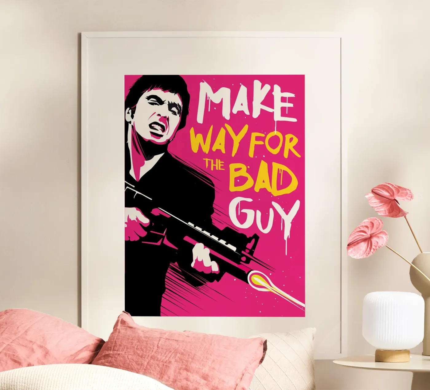 Make way x bad guy poster by 2toastdesign