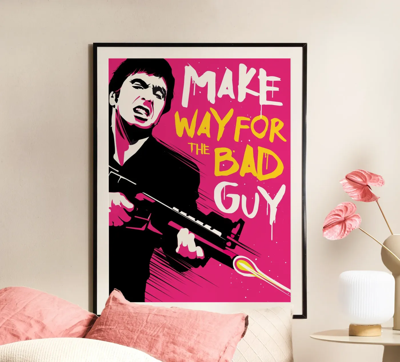 Make way x bad guy poster by 2toastdesign