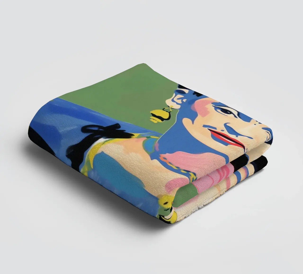 I pappagalli di Kahlo amano asciugamano da bagno da Carinaprint