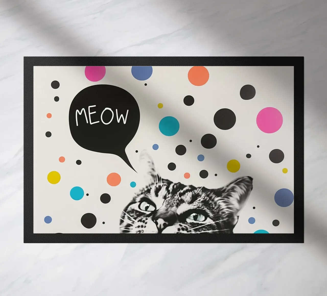Meow-miao Party Katze zerbino da Carinaprint