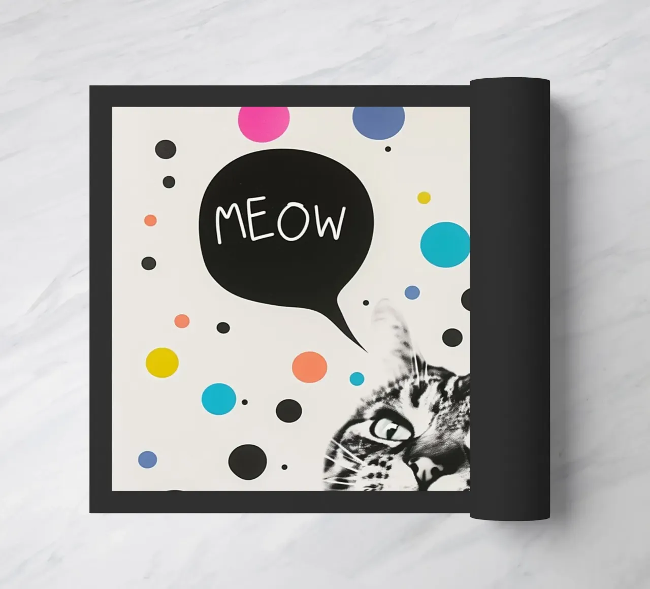 Meow-miao Party Katze zerbino da Carinaprint
