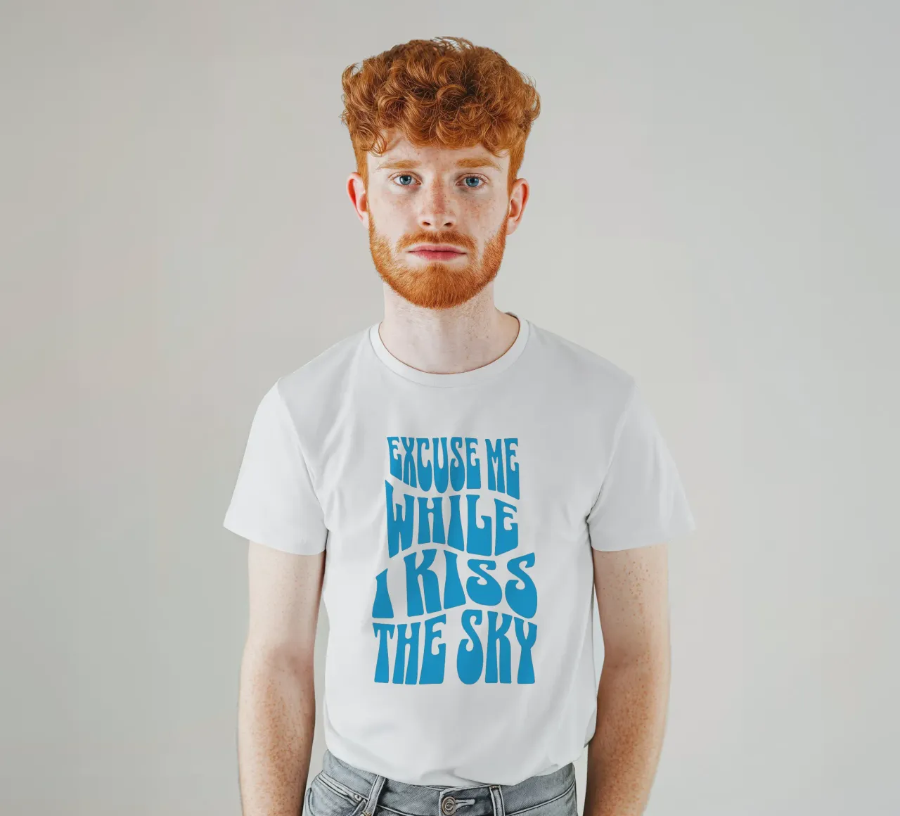 Excuse Me While I Kiss The Sky t-shirt by Gunawan Rb
