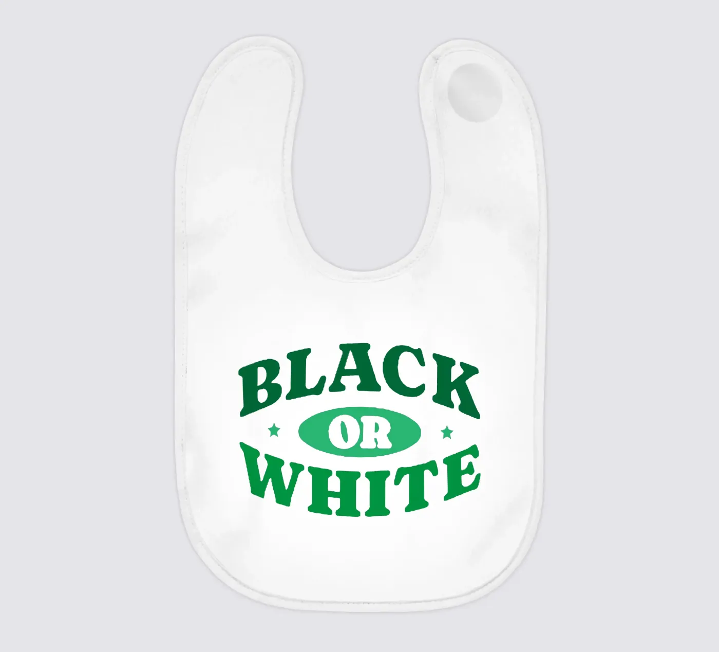 Black Or White Babylätzchen von Gunawan Rb