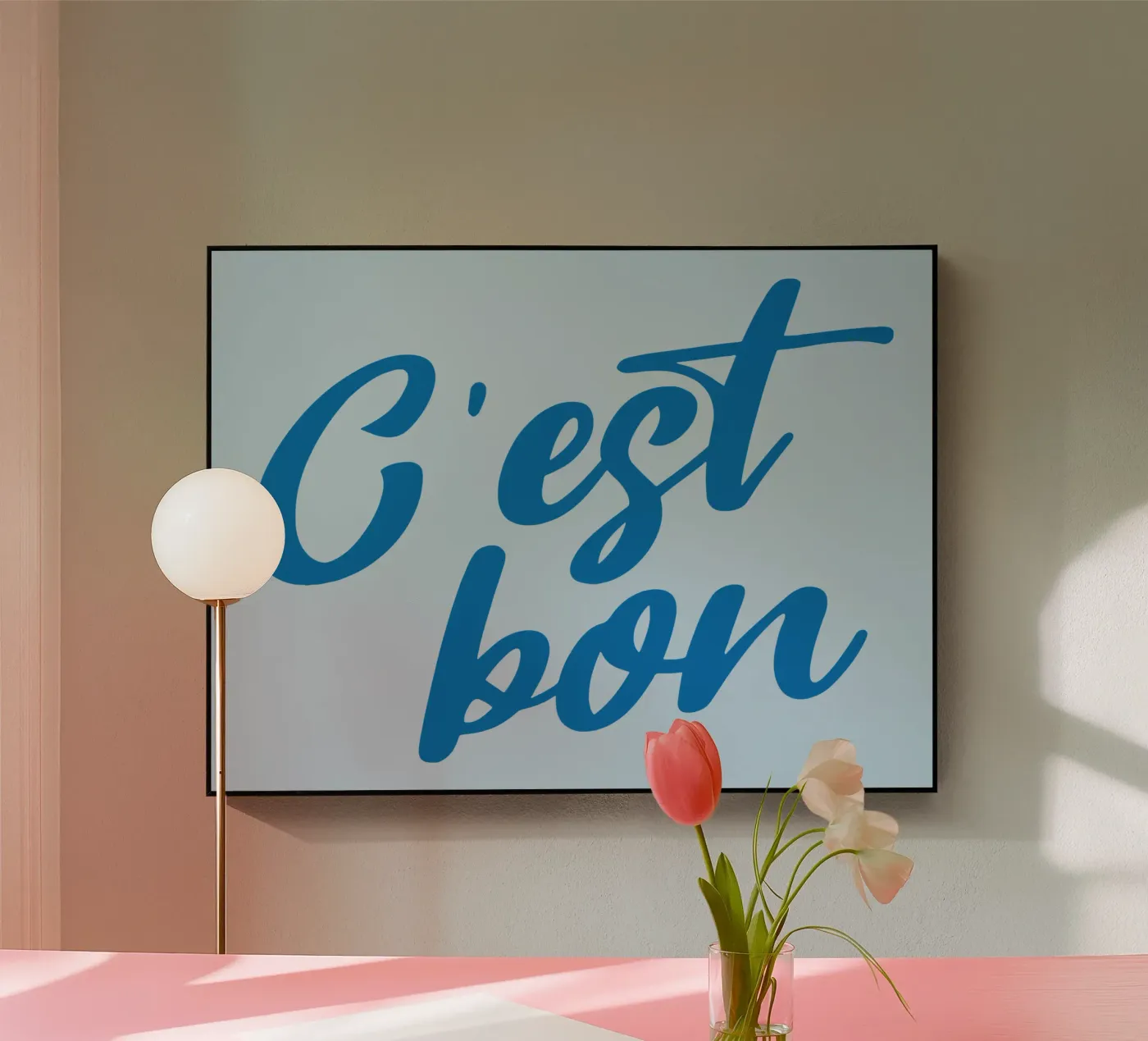 C'est bon plexiglas de Gunawan Rb