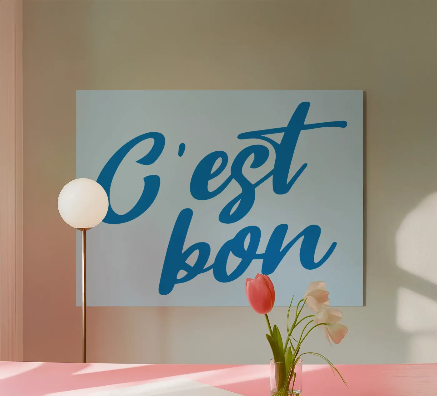 C'est bon plexiglas de Gunawan Rb