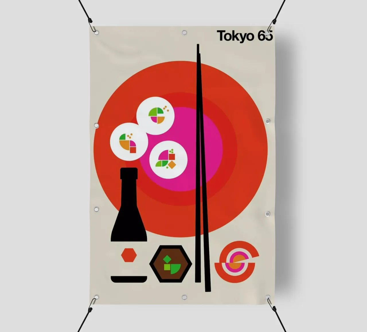 Tokyo 65 telo in pvc da Bo Lundberg