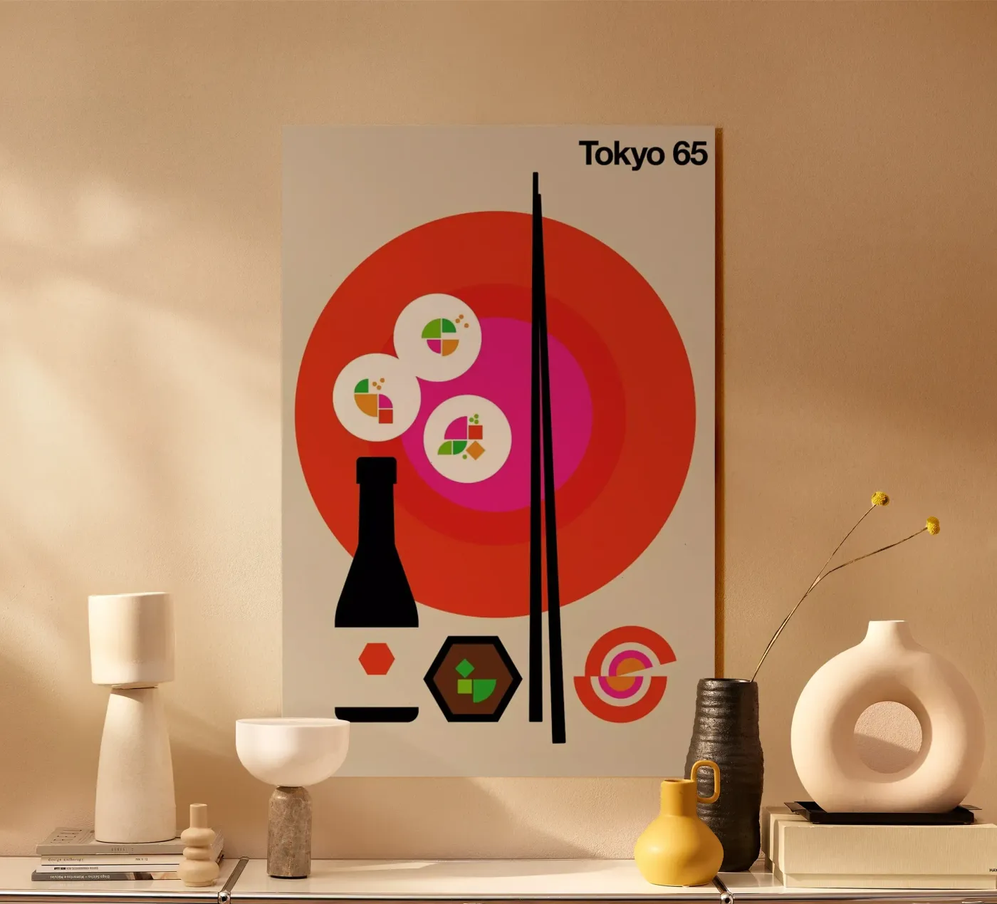 Tokyo 65 Acryl-Glas von Bo Lundberg