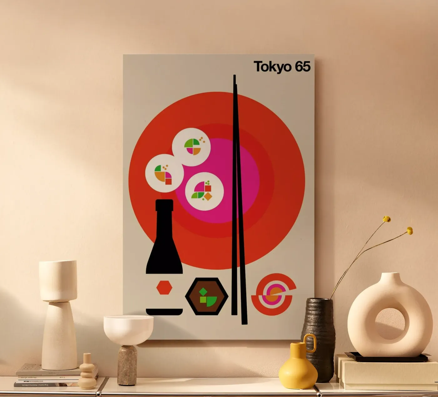 Tokyo 65 forex plate by Bo Lundberg