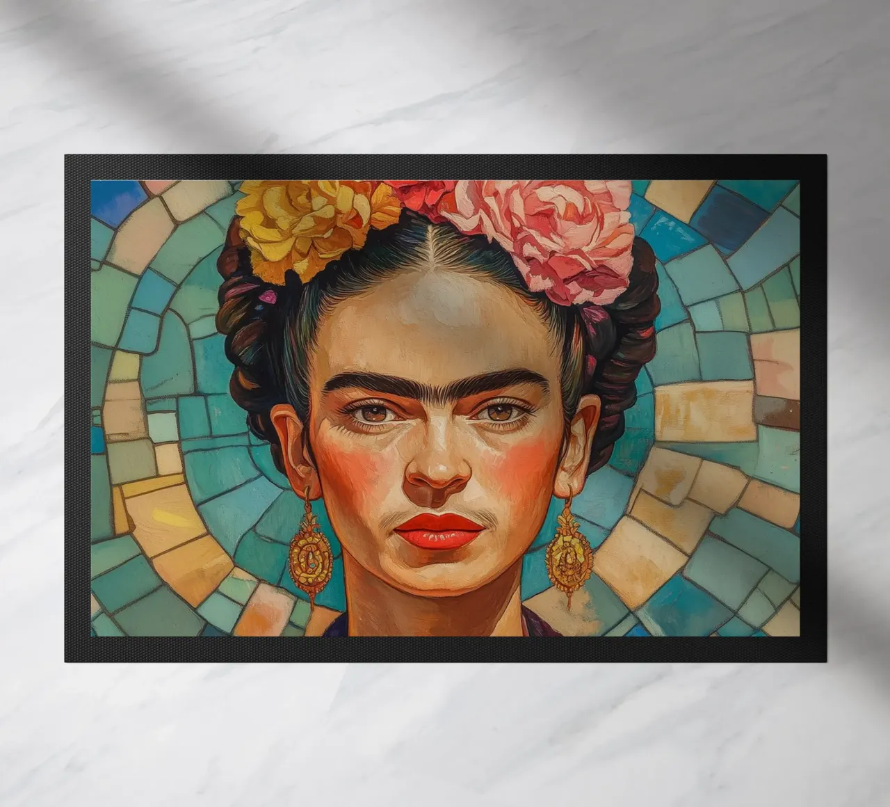Mosaico Frida Pop zerbino da Carinaprint